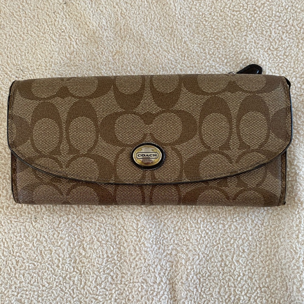 Coach Signature Wallet SOLD